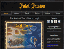 Tablet Screenshot of fatalfusion.com